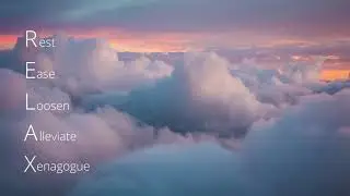 Music for Relaxing, Relax with beautiful visual clouds. Meditate, Relax your mind