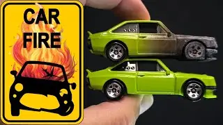 How to Make a Burned Car ⁉️