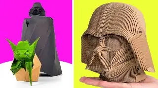 Cool Paper Crafts For Star Wars Fans