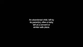 foundlings video Dictionary meaning and pronunciation