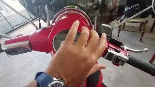 vespa px200 custom ,usb fm bluetooth stereo vintage music!!!