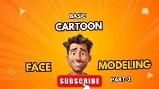 Basic face Modeling Cartoon Part_02