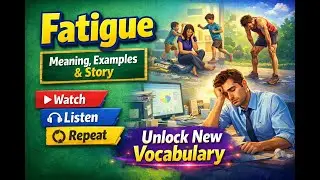 Fatigue &ndash; Meaning, Examples & Short Story | Learn English Naturally