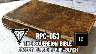 RPC-053 суверенная библия | класс объекта альфа черный