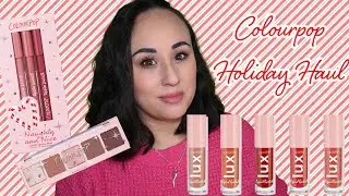 Colourpop Holiday Haul (2023) | MsNikkiGBeauty