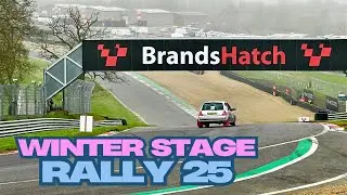 Brands Hatch Winter Stages Rally 2025 Highlights & Crashes