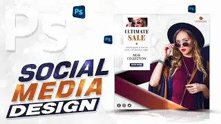 Social Media Design In Photoshop (Step by Step)!!!