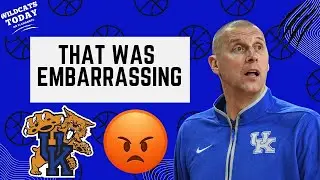 Kentucky's blowout loss to Vanderbilt was flat out EMBARRASSING!