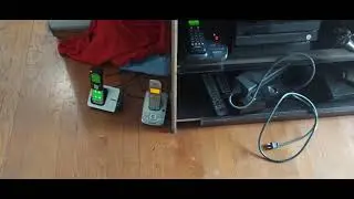 7 House Phones ringing (Line 1 VTech Panasonic and Line 2 Uniden)