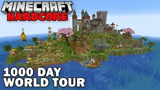 Minecraft Hardcore Survival Island 1000 Day World Tour
