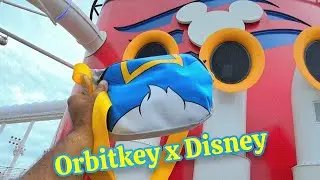 My Disney Cruise Tech Carry feat. Orbitkey Urban Sling Disney Edition...