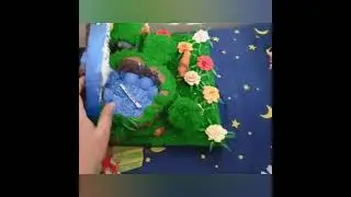 New handmade school project of WATER CYCLE in FOREST in January 2026 #environmentaleducation