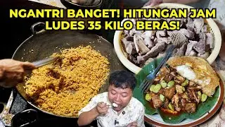 Nasgor Pete Langganannya Orang Semarang! Hitungan Jam Ludes 35 Kilo Beras!