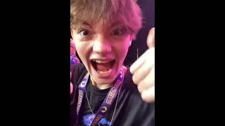 Jackson Robert Scott at the Dragon con #jacksonrobertscott#lockandkey#netflix#yt#shorts#friends#fun
