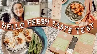 TRYING HELLO FRESH FOR THE FIRST TIME UNSPONSORED || huntermerck