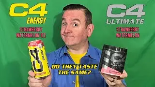 C4 Energy Strawberry Watermelon VS C4 Ultimate preworkout powder. DO they taste the same?