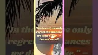 In the end, we only regret the chances we didn&rsquo;t take.      #motivation #motivational #quotes