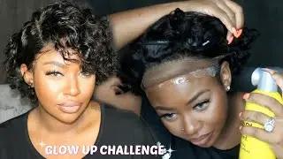 Sassy Pixie Cut Bob Wig, PrePlucked, No Customization Needed! | Eayon Hair
