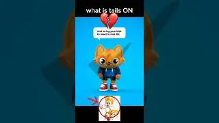 what is tails doing💔✌️ #funny #tails #gamtng #tiktokeffects #sonic