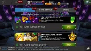 345 3 Star Max Signature Ability Massive Crystal Opening Part 21