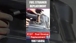 R107 - Fuel Strainer Replacement on 1987 560SL #560SL #FuelStrainer #TonLiveTV