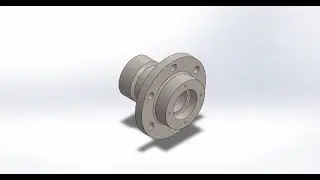 Revolve cut in solidworks | Circular pattern