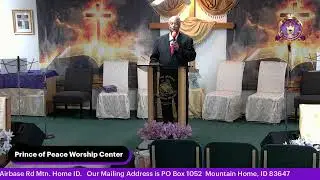 Prince of Peace Worship Center 08/10/2025 Prophet Harold Reed