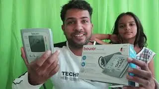 Beurer bp machine unboxing video in English