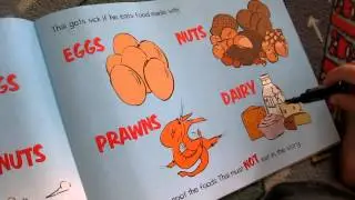 Thai talking about his food allergy book.MOV