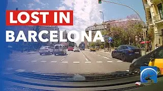 Driving to Barcelona Hotel After 24 Hour Flight