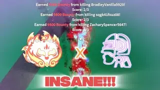 Empyrean Kitsune + Cyborg V4 = 🟣🔥🤖🦊🔥🟣(Bounty Hunt)