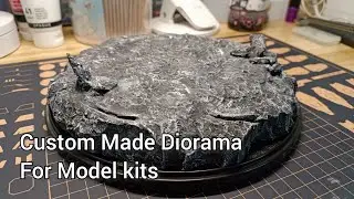 A Simple Custom Made Diorama For Model kits / 简单制造模型环境地台