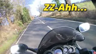 ZZ-Ahhh... Clear Road = Clear Head... #zzr1200 #chillride #bikelife #openroad 