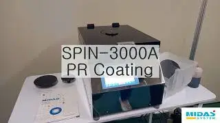 SPIN-3000A PR Coating and Spin Recipe Edit (8 inch wafer) - MIDAS SYSTEM