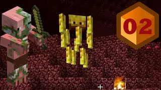 Minecraft: Nether Challenge! - Fortress Raid! - Part 2! (Season 2)