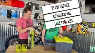 Ryobi Impact Sockets, Ryobi Mini Chainsaw, and Ryobi Link Tool Box  - New Tool Tuesday!