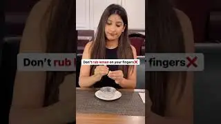The Proper Way to Use Finger Bowl | Master Finger Bowl Etiquette #shorts #etiquette #tablemanners