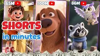 How to Make 3D Animated YouTube Shorts in Minutes 2026 &ndash; Beginner Tutorial