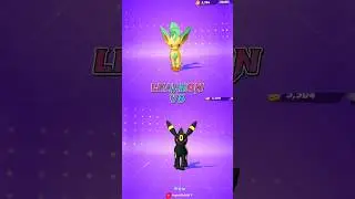 Pokemon Unite leafeon vs umbreon #pokemonunite #pokemon #shots