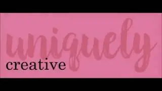 Uniquely Creative Haul