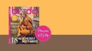 Einblick in die burda curvy #3/24