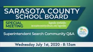 SCS | July 1, 2020 - Superintendent Q&A