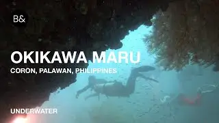 Exploring the Wreck of Okikawa Maru | Scuba Diving in Coron, Philippines |  @bnwtf ​