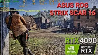 ASUS ROG STRIX SCAR 16 &mdash; Red Dead Redemption 2 (RTX 4090 MiniLED HDR)