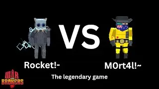 M0rt4l!~ VS Rocket!- The legendary duel - War Brokers Gameplay