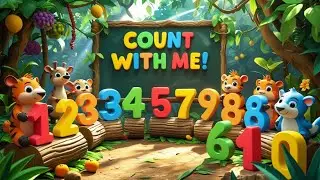 Count with Me &ndash; Learn Numbers with Cute Animals 🐼🐶🐱 | Fun Counting Song for Kids | Zuzu Melody
