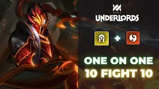 Dota Underlords EP.57 - Full Knight build - Who is the real one?