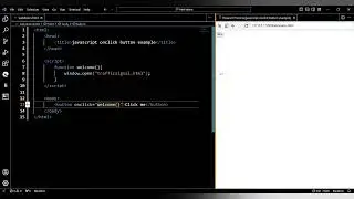 JavaScript onclick button event | HTML CSS and JavaScript  #javascript #htmlcss #html #bca #css
