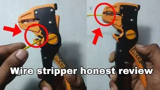 Ingco wire stripper honest full  review  | क्या wire stripper खरीदना चाहिए ?