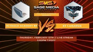 PSAL Brooklyn Borough Semifinals | #2 Eagle Academy BK vs #3 Canarsie | 2/13/2025